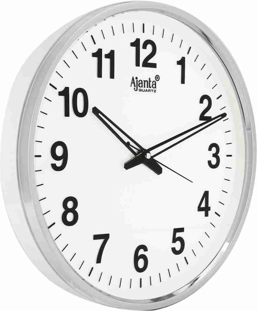 Ajanta Analog 32 Cm X 32 Cm Wall Clock Price In India - Buy Ajanta Analog  32 Cm X 32 Cm Wall Clock Online At Flipkart.Com