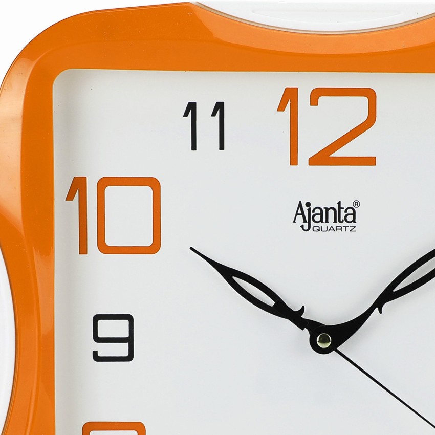 AJANTA Analog 28 cm X 28 cm Wall Clock Price in India - Buy AJANTA Analog  28 cm X 28 cm Wall Clock online at