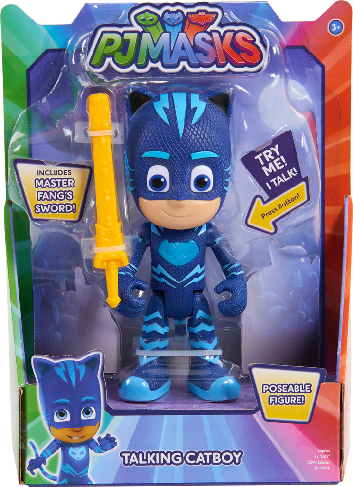 Pj Masks Deluxe Talking Cat Boy Figure Deluxe Talking Cat Boy