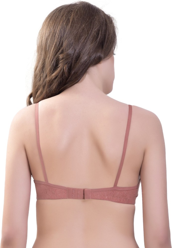 Cotton/Hosiery non-padded lower Back/Backless single-Hook ,Low