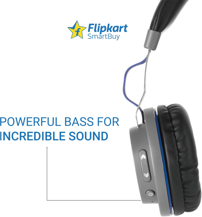 Flipkart smartbuy rich bass discount wired metal headset with mic