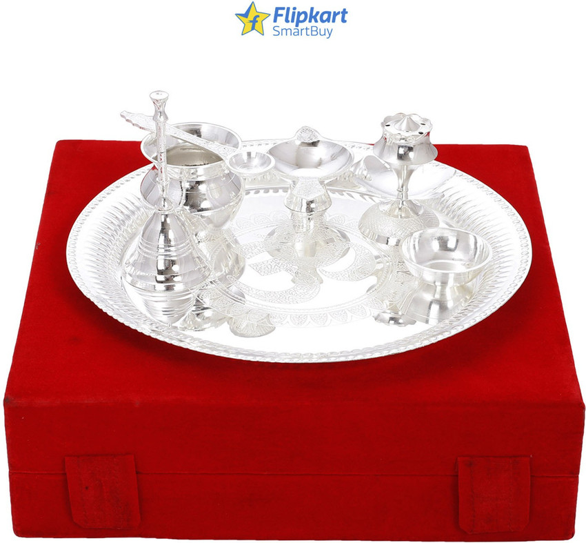 Silver thali deals set price