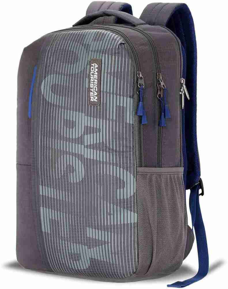 AMERICAN TOURISTER GUSTO NXT 01 GREY 25 L Laptop Backpack Grey Price in India Flipkart