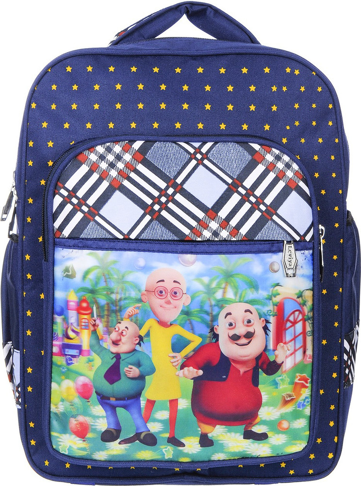 Flipkart Naaz Polyester 16 L School Bag for Boys of Ukg to 2nd Class Blue Waterproof School Bag School Bag