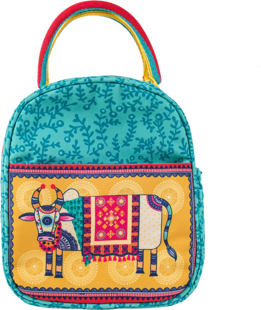 Flipkart chumbak Ornate Cow Waterproof Lunch Bag Lunch Bag