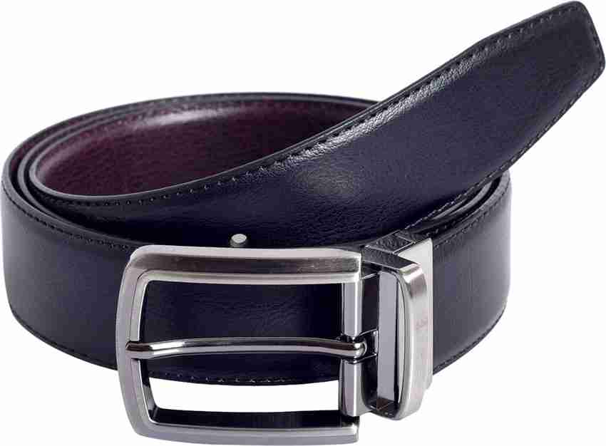 Firenzi Men Casual Black Artificial Leather Belt Black Brown Price in India Flipkart