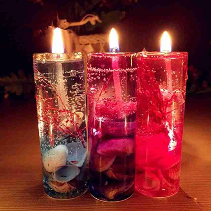100 Pretty Gel Candles!! ideas  gel candles, candles, candle making