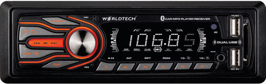 Worldtech WT 8601DBT Car Stereo Price in India Buy Worldtech WT