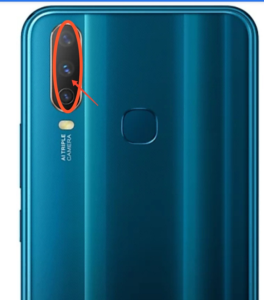 vivo y17 back camera glass
