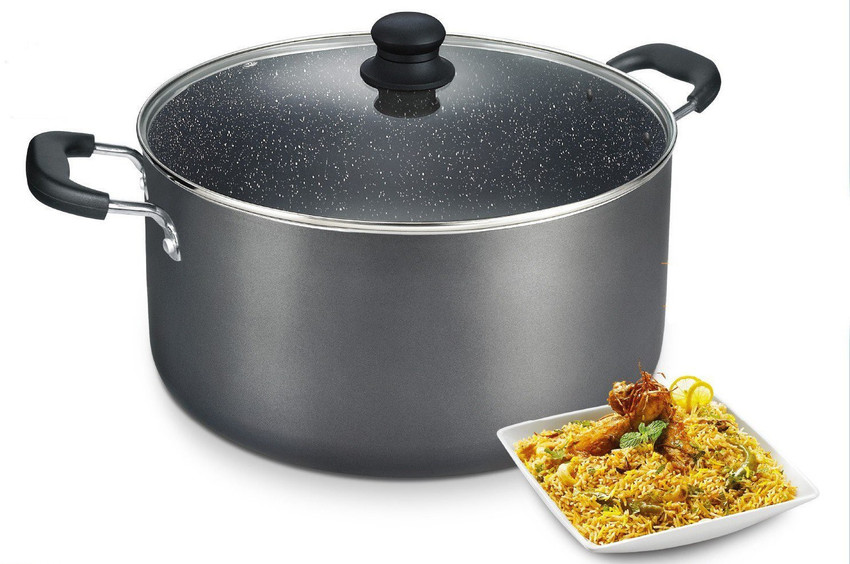 Prestige BIRYANI POT 21 LITRE Non Stick Coated Cookware Set Price