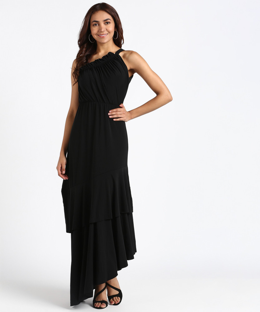 Black gown on flipkart cheap
