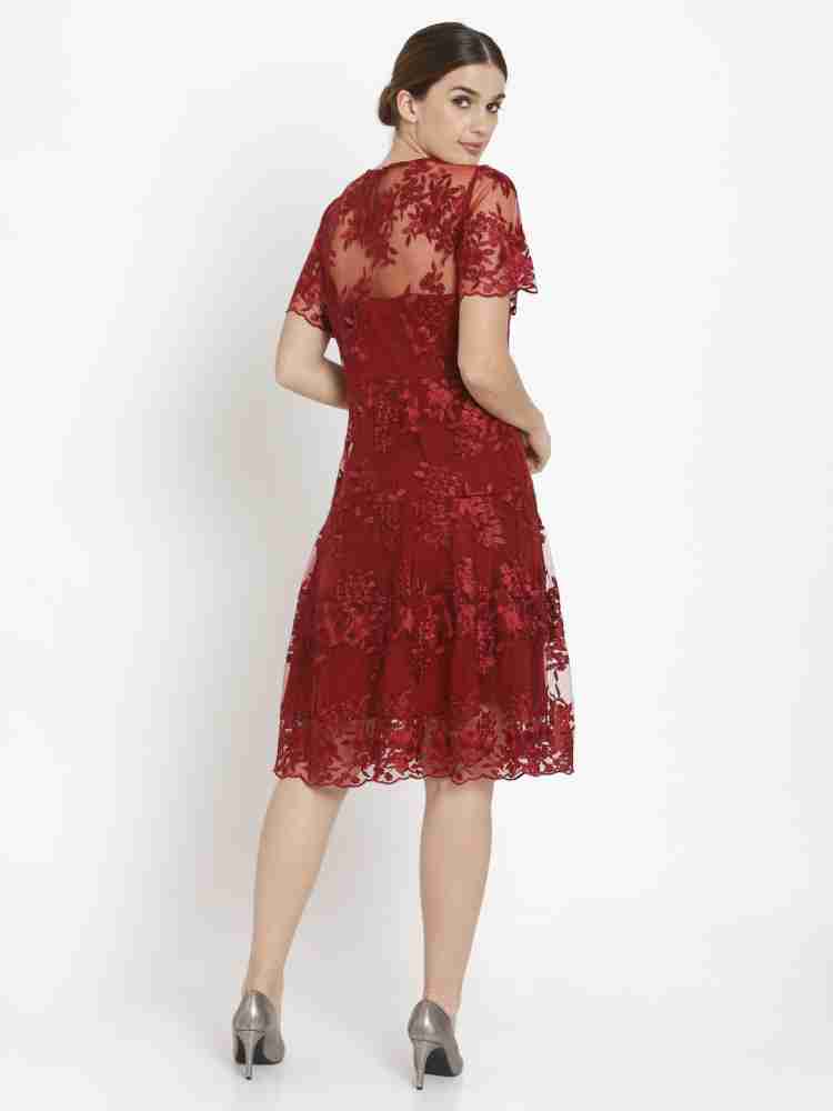 vero moda red dress