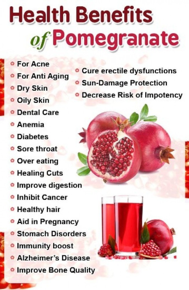 Pomegranate peel benefits best sale