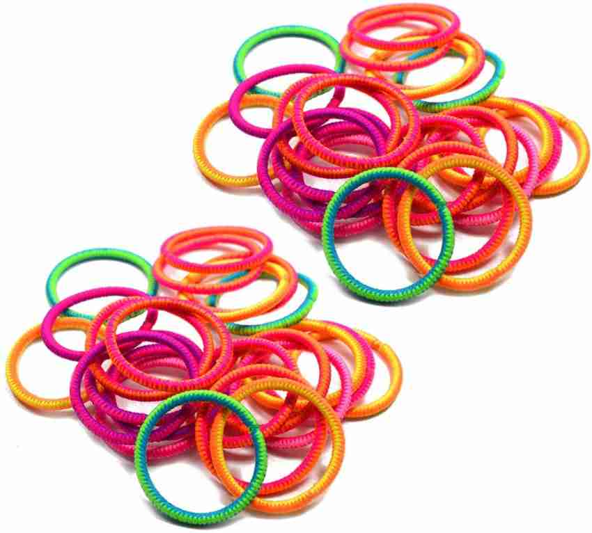 Honbon Small Hair Rubber Bands Multi Colors Soft Rubber Elastic Hair Ties  Tiny for Baby Kids Girl (Pack Of 1 Box 30 Piece 30x6=180 Piece) Rubber Band  Price in India - Buy