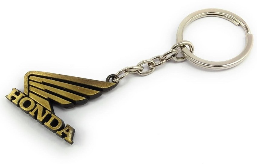 Metal Keychain Double Side Logo Key Chain Key Ring for Honda Type