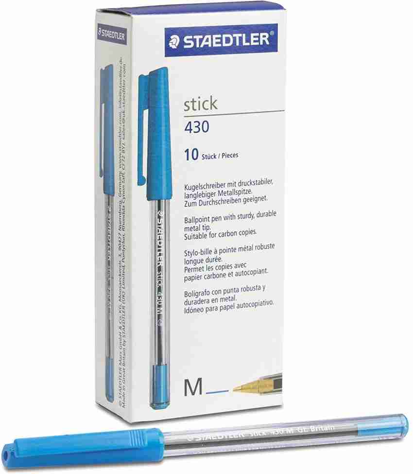 Stylo à bille Staedtler Stick 430 / 0.35mm / Vert
