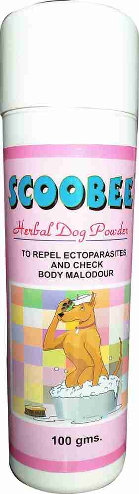 Dog body deals powder