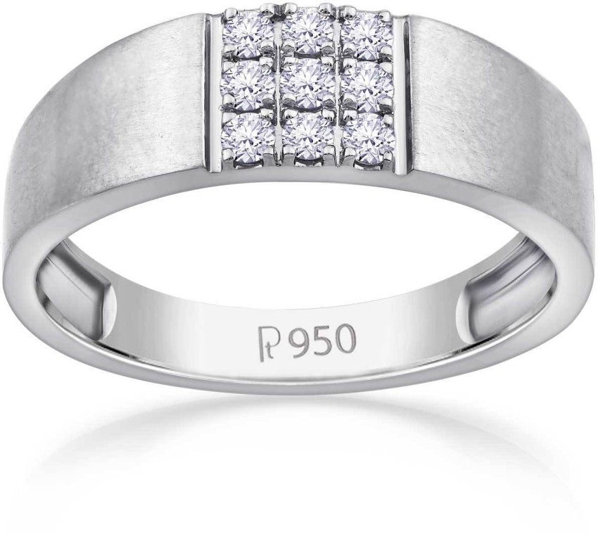 Platinum on sale ring flipkart