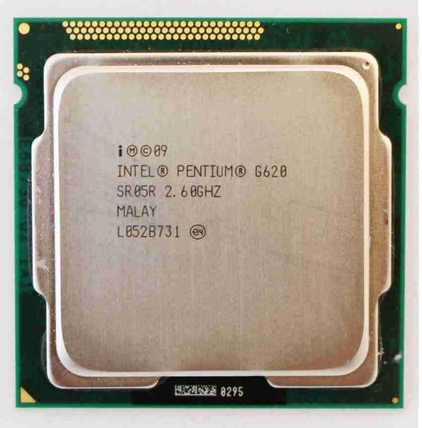 Intel Pentium G620 2.6 GHz LGA 1155 Socket 2 Cores 2 Threads 3 MB Smart Cache Desktop Processor Intel Flipkart