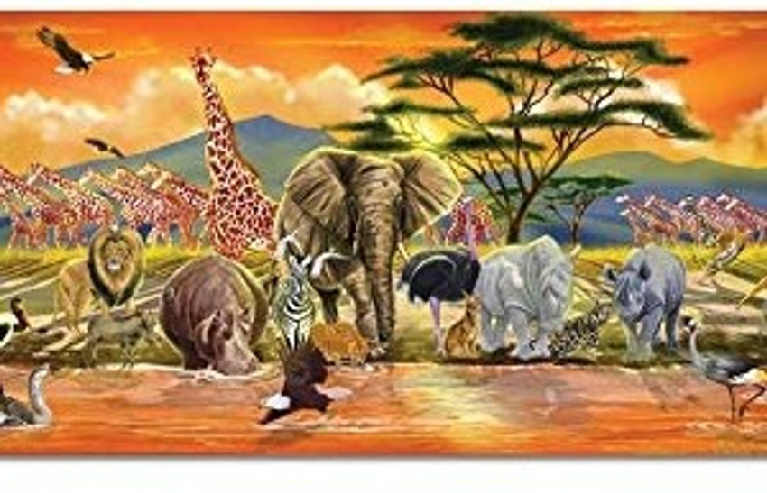 Melissa and doug safari puzzle store