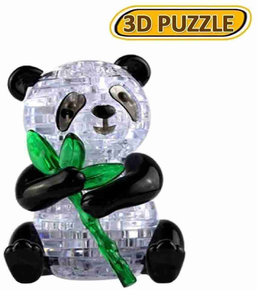 3d crystal 2024 puzzle panda