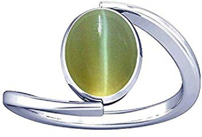 Jaipur Gemstone 5.25 ratti cat s eye ring natural original