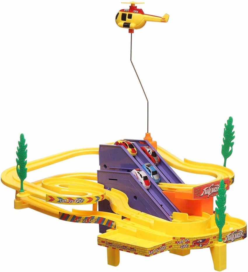 YATRI Track Racer Toy Game Car Racing Ramp Set Battery Operated Musical  Games - Track Racer Toy Game Car Racing Ramp Set Battery Operated Musical  Games . shop for YATRI products in