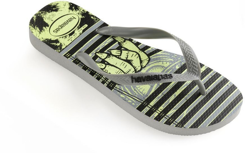 Mens grey best sale havaianas flip flops