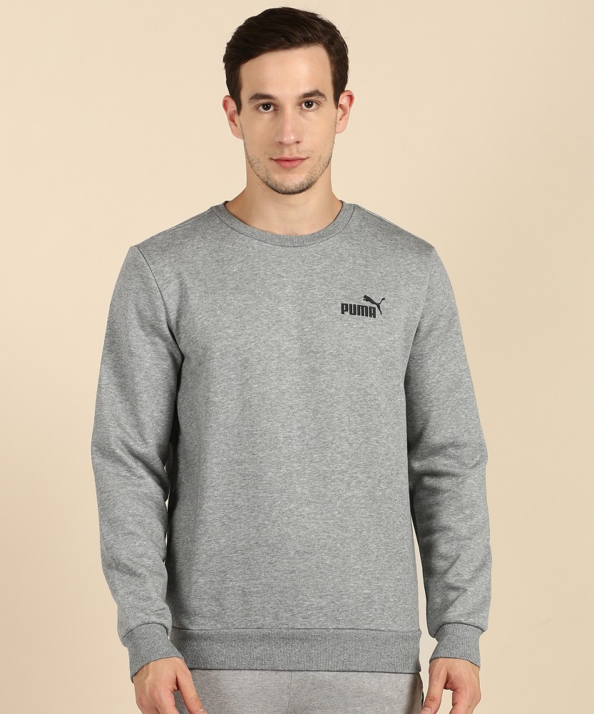 Puma full sleeve solid cheap men's sweatshirt