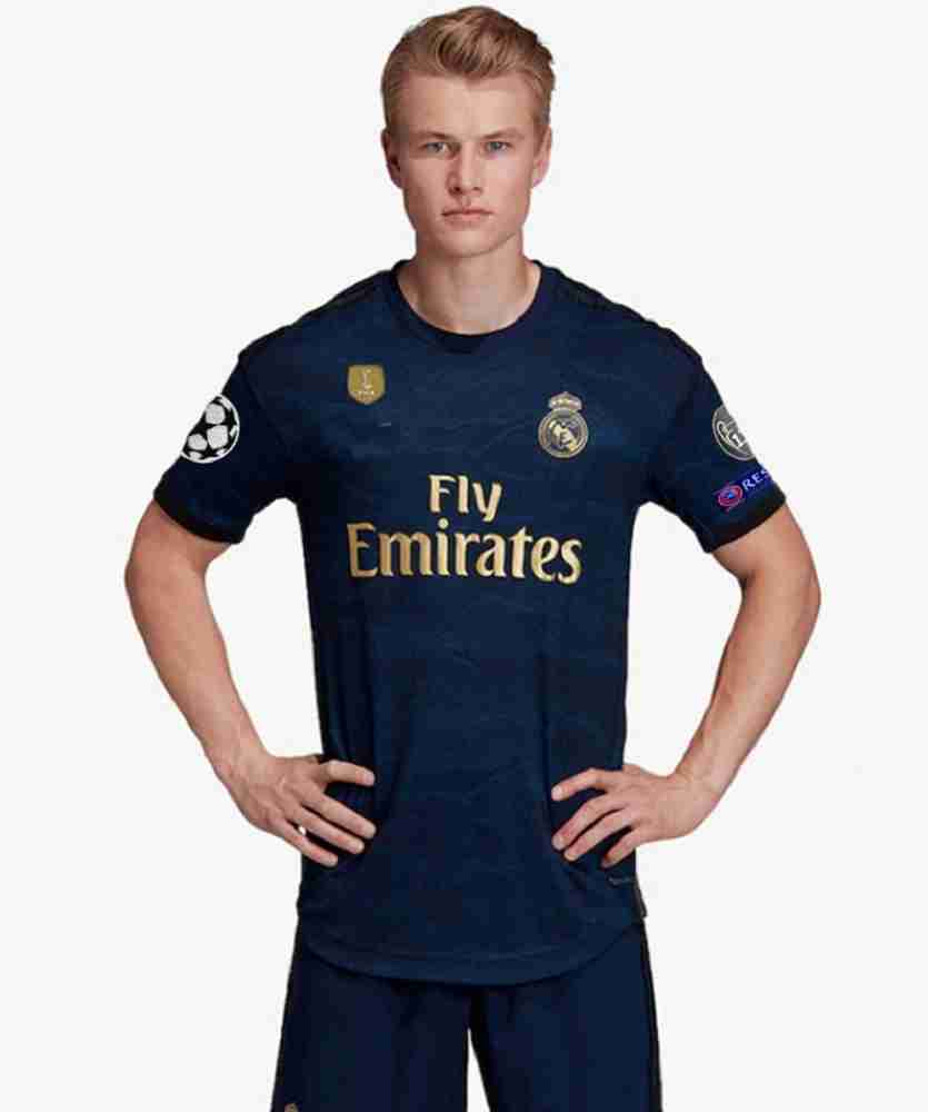 real madrid t shirt blue