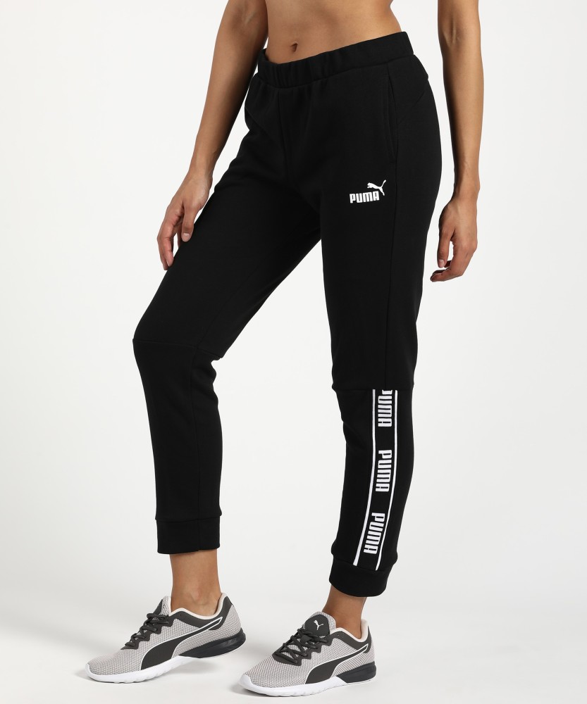 Buy Puma Women Black Solid Evostripe Move Regular Fit Dry Cell Track Pants   Track Pants for Women 8756025  Myntra