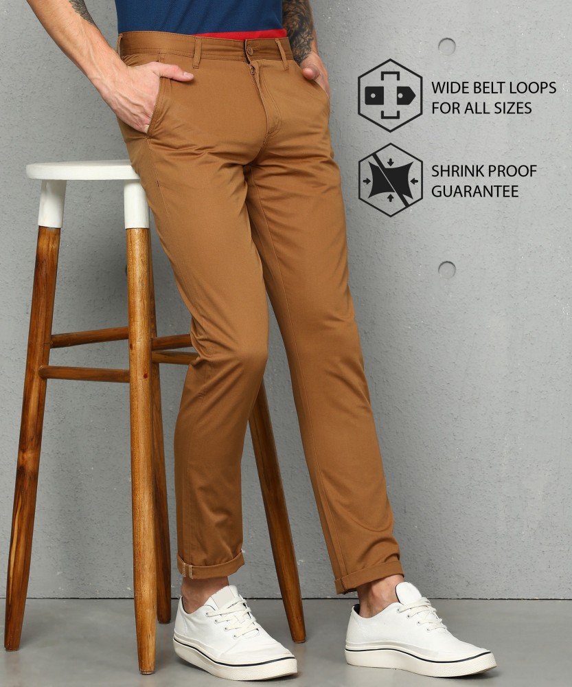 Brown  Trousers For Men  Chinos Linen Cargo  More  HM IN