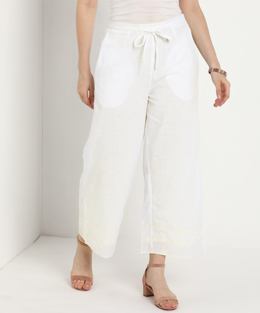 Buy Pink Cotton Ankle Length Casual Pant for Women Online at Fabindia   10729336