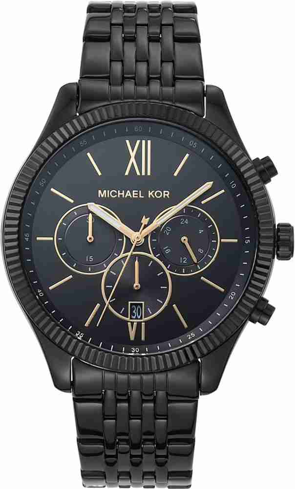 Michael kors black watch price store