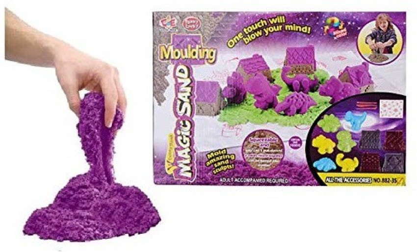 CherryBox Magic Sand Activity Play set with Kinetic Sand and Molds 1 kg - Magic  Sand Activity Play set with Kinetic Sand and Molds 1 kg . shop for  CherryBox products in India.