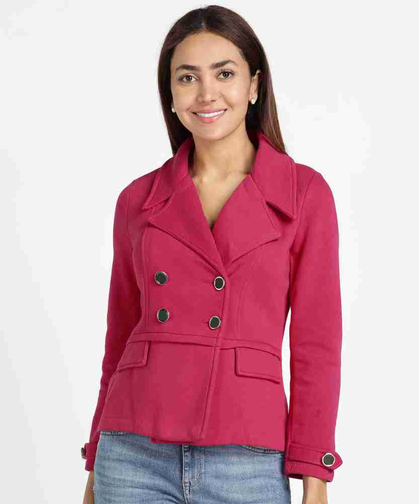 MADAME Solid Double Breasted Casual Women Blazer Buy MADAME Solid Double Breasted Casual Women Blazer Online at Best Prices in India Flipkart