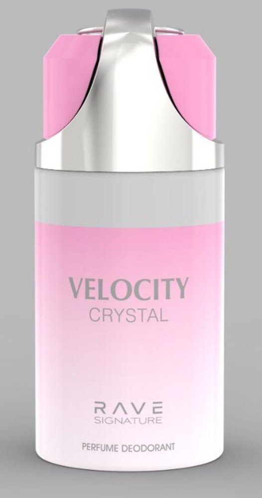 RAVE velocity crystal pack of 1 Body Spray - For Men & Women - Price in  India, Buy RAVE velocity crystal pack of 1 Body Spray - For Men & Women  Online