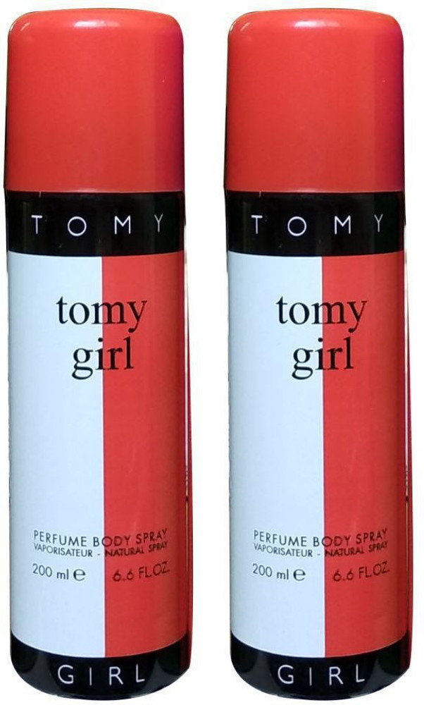 TOMMY GIRL RED PACK OF 2 Perfume Body Spray For Men