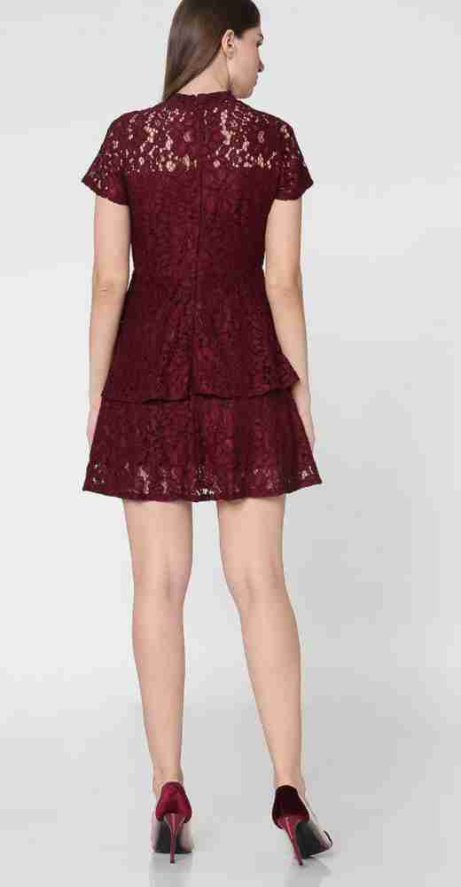 FBB Hey Women Skater Red Dress Buy FBB Hey Women Skater Red Dress Online at Best Prices in India Flipkart