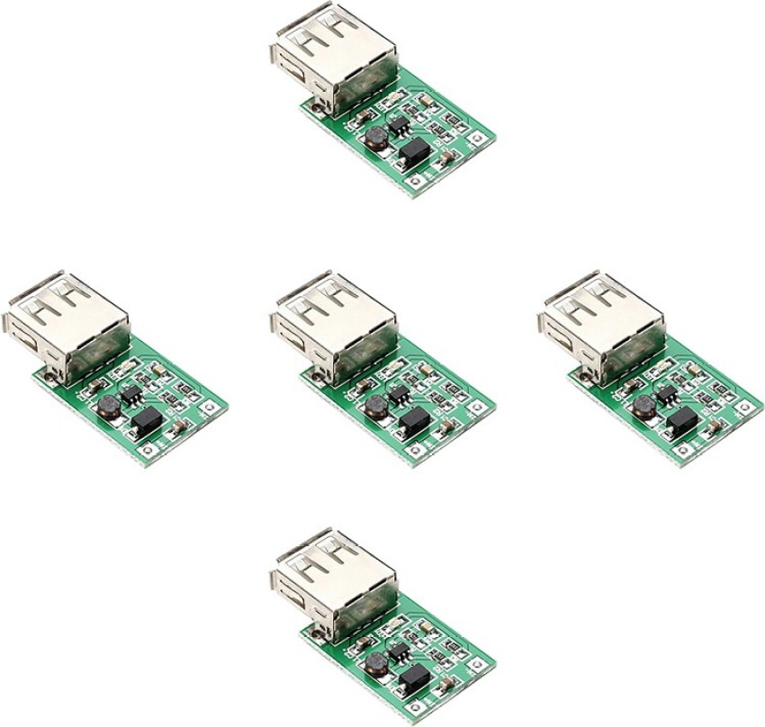 TCS 5 Pcs 0.9V-5V DC to 5V DC Step Up Converter DC-DC Power Boost Module  Board with USB Output Power Supply Electronic Hobby Kit Price in India -  Buy TCS 5 Pcs