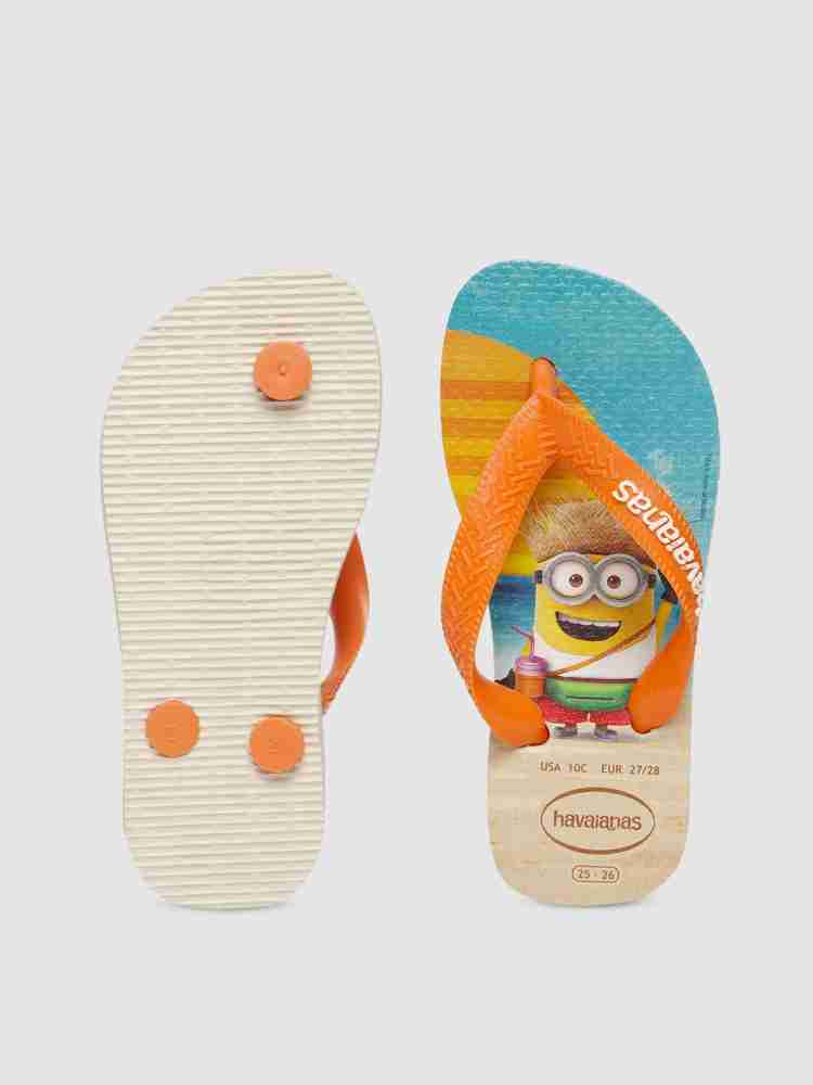 Havaianas minions best sale flip flops