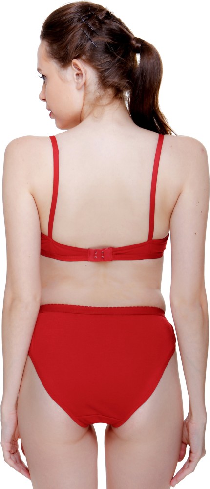 Fashion Comfortz Lingerie Set - Buy Red Fashion Comfortz Lingerie Set Online  at Best Prices in India