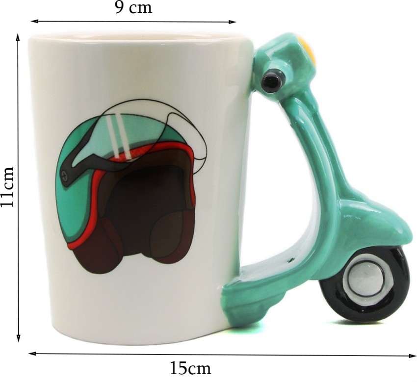 BONZEAL Fun Toilet Coffee Cup Gift for Brother Husband Ceramic Coffee Mug