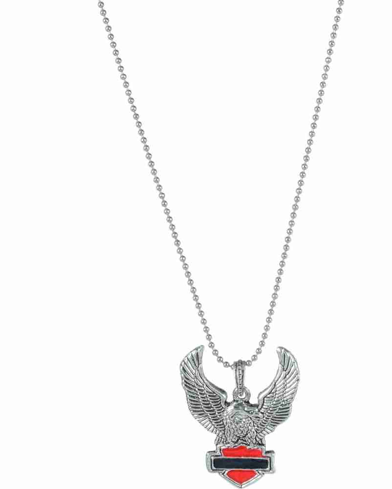 Harley davidson sale eagle necklace