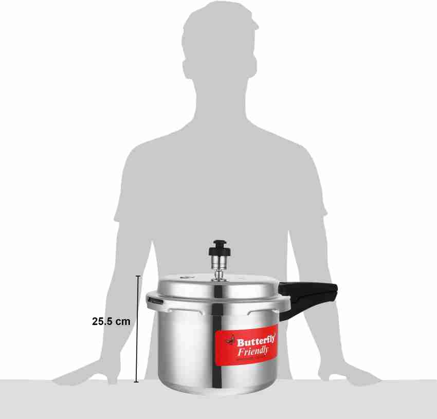 Butterfly friendly 5 l pressure online cooker