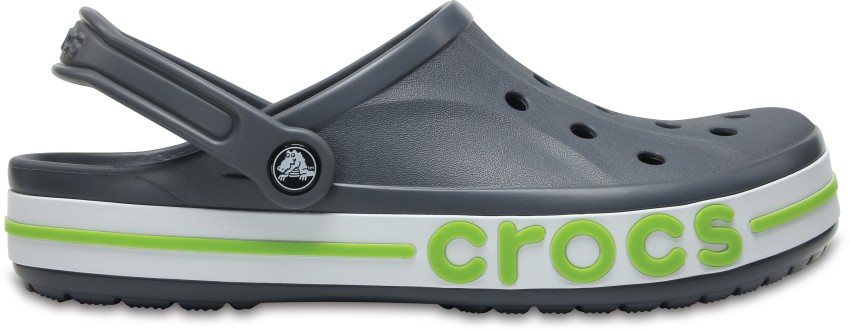 CROCS Bayaband Clog Women Grey, Green Clogs - Buy CROCS