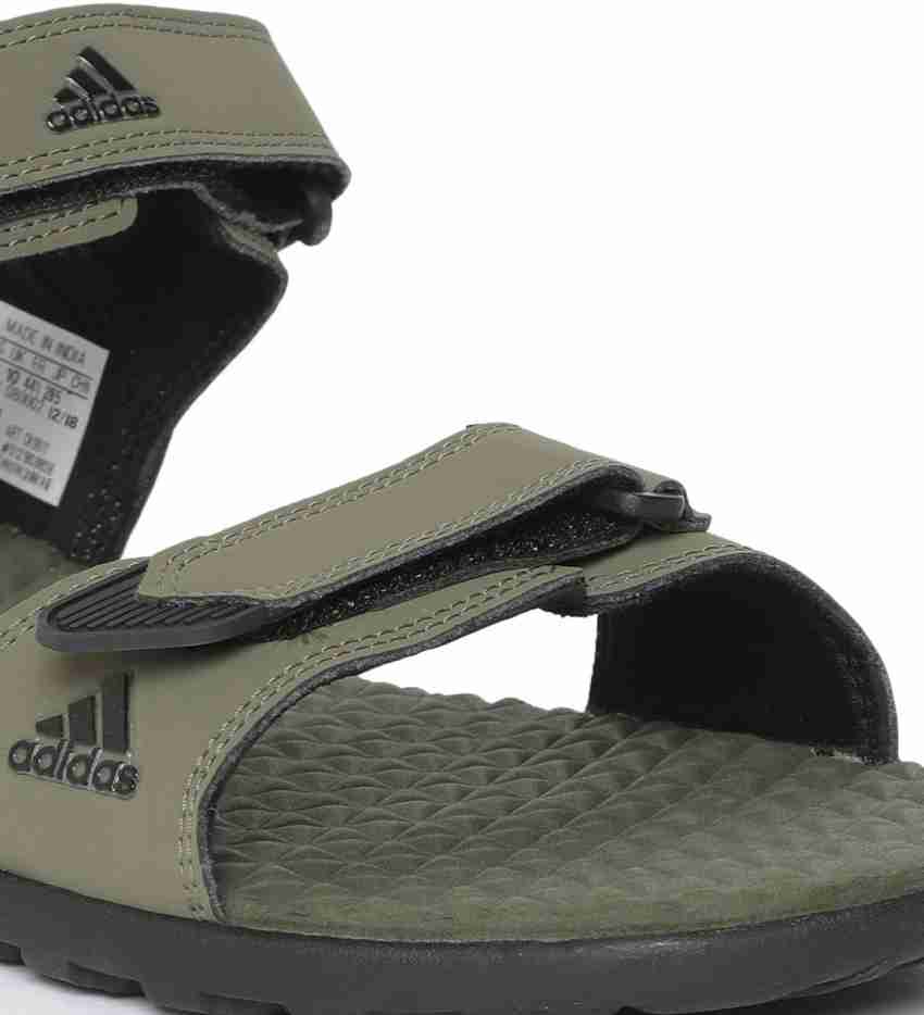 Adidas olive green hot sale sandals