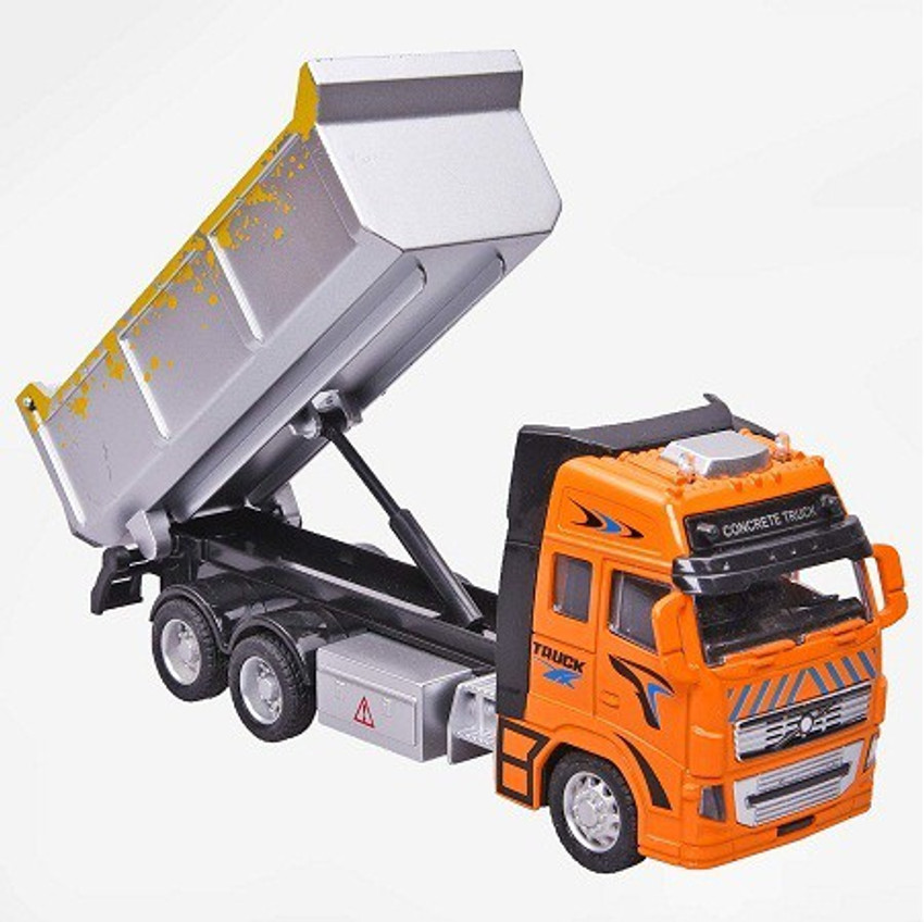 Orange dump truck toy store