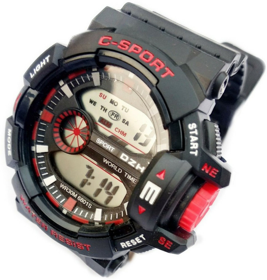 Art times WR30M 6801S Digital Watch For Boys Buy Art times WR30M 6801S Digital Watch For Boys C sport multi function water resistant spoty look sports Online at Best Prices