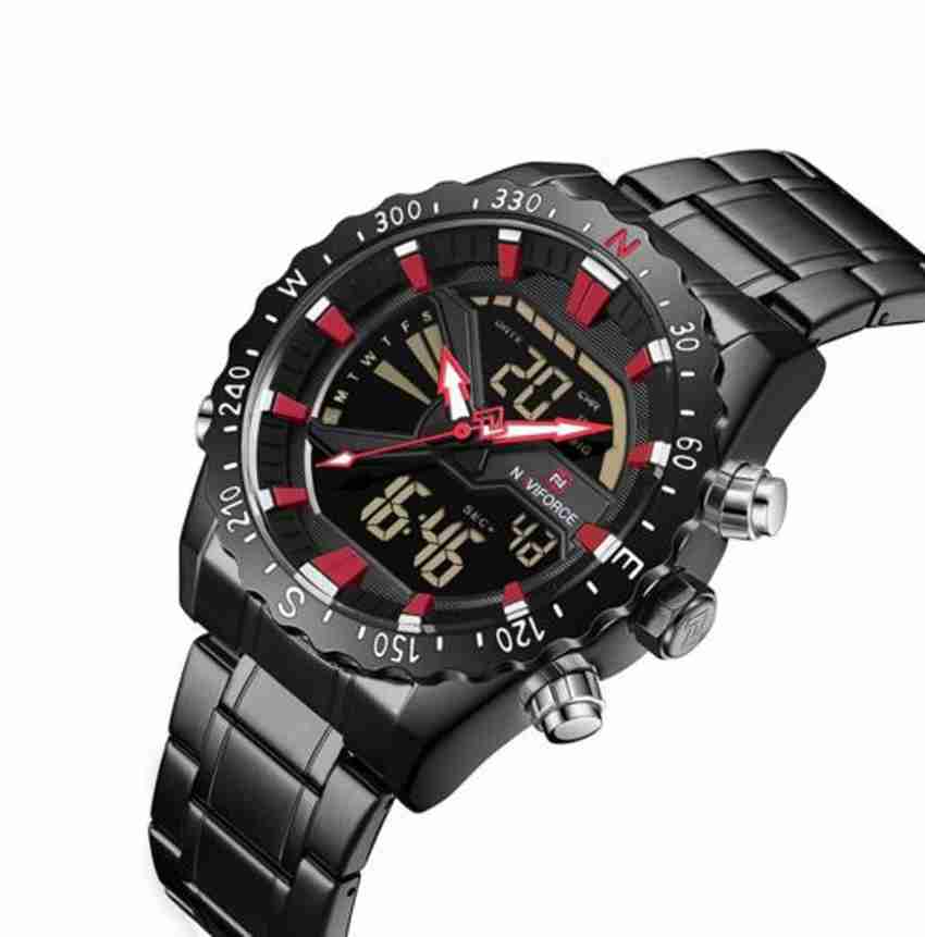 NAVIFORCE 9136 9136 Analog Digital Watch For Men Buy